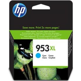 HP 953XL High Yield Cyan Original Ink Cartridge, capaciteit: 1.600S