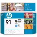 HP 91 Matte Black and Cyan DesignJet Printhead