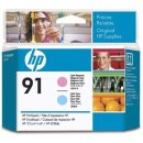 HP 91 Light Magenta and Light Cyan DesignJet Printhead