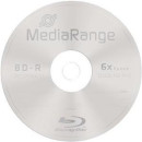 BD-R 25GB 6x(10) MediaRange BluRay Cake, Kapazität: 25GB