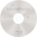 BD-R 50GB 6x(10) MediaRange BluRay Cake, Kapazität: 50GB