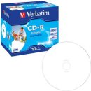 CD-R 80/700 52X JC(10) IW VERBATIM PRINTABLE 43325,...