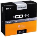 CD-R 80/700 52x SC (10) Print INTENSO 1801622,...