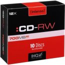 CD-RW 80/700 12x SC (10) INTENSO 2801622, Kapazität:...