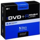 DVD+R DL 8,5GB 8x JC (5) INTENSO 4311245, Kapazit&auml;t:...