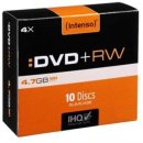 DVD+RW 4,7GB 4x SC (10) INTENSO 4211632, Kapazität:...