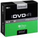 DVD-R 4,7GB 16x SC (10) Print INTENSO 4801652, Kapazität: 4,7GB