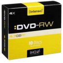 DVD-RW 4,7GB 4x SC (10) INTENSO 4201632, Kapazität: 4,7GB