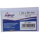Bronyl U-mapje uit transparante PVC van 140 micron, ft...
