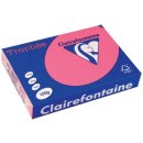 Clairefontaine Trophée Intens, gekleurd papier, A4, 120 g, 250 vel, fuchsia