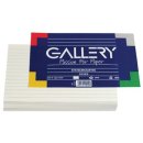 Gallery witte systeemkaarten, ft 10 x 15 cm, gelijnd, pak...