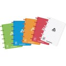 Adoc notitieboekje Colorlines, ft A6, gelijnd, geassorteerde kleuren