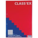 Classex cursusblok, commercieel geruit, blok van 100 vel