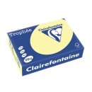 Clairefontaine Trophée Pastel, gekleurd papier, A4, 210 g, 250 vel, kanariegeel