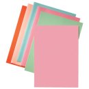 Esselte dossiermap roze, papier van 80 g/m², pak van 250 stuks
