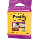 Post-it Super Sticky notes cube, 270 vel, ft 76 x 76 mm,...