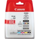 Canon inktcartridge CLI-581 XXL, 282 - 858 fotos, OEM 1998C005, 4 kleuren