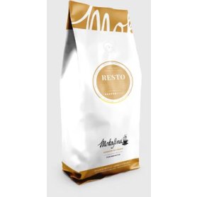 Mokafina Resto koffie gemalen koffie, pak van 1 kg, sterkte van 6
