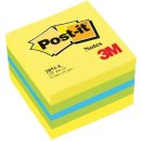 Post-it Notes mini kubus, 400 vel, ft 51 x 51 mm, groen