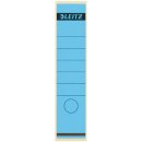 Leitz rugetiketten ft 6,1 x 28,5 cm, blauw