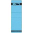 Leitz rugetiketten ft 6,1 x 19,1 cm, blauw