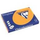 Clairefontaine Trophée Pastel, gekleurd papier, A3, 120 g, 250 vel, oranje