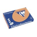 Clairefontaine Trophée Pastel, gekleurd papier, A3, 80 g, 500 vel, mokkabruin