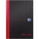 Oxford Black n Red notitieboek, ft A5, gelijnd, 192 bladzijden