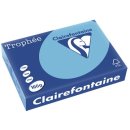 Clairefontaine Trophée Pastel, gekleurd papier, A4, 160 g, 250 vel, lavendelblauw