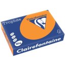 Clairefontaine Trophée Intens, gekleurd papier, A4, 80 g, 500 vel, fluo oranje