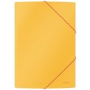 Leitz Cosy elastomap met 3 kleppen, uit karton, ft A4, geel