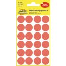 Avery Ronde etiketten diameter 18 mm, rood, 96 stuks
