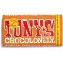 Tonys Chocolonely chocoladereep, 180g, karamel zeezout