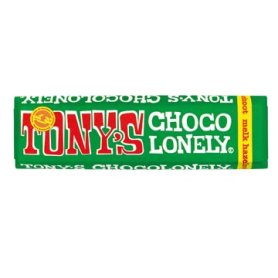 Tonys Chocolonely chocoladereep, 47g, hazelnoot