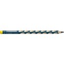 STABILO EASYgraph S potlood, HB, 3,15 mm,  voor linkshandigen, petrol