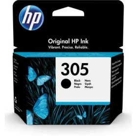 HP inktcartridge 305, 120 paginas, OEM 3YM61AE, zwart