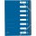 Elba Oxford Top File+ sorteermap, 8 vakken, met elastosluiting, blauw