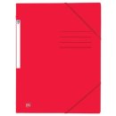 Oxford Top File+ elastomap uit karton, ft A4, rood