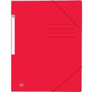 Oxford Top File+ elastomap, voor ft A4, rood