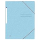 Oxford Top File+ elastomap, voor ft A4, pastelblauw
