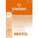 Canson tekenblok Bristol ft 29,7 x 42 cm (A3)