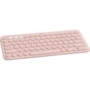 Logitech draadloos toetsenbord K380, qwerty, roze