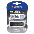Verbatim V3 USB 3.0 stick, 16 GB, zwart