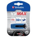 Verbatim V3 MAX USB 3.0 stick, 32 GB blauw