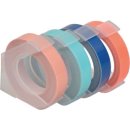 Desq tape voor lettertang 9 mm, trendy, blister van 4 kleuren