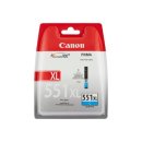 Canon inktcartridge CLI-551C-XL, 695 paginas, OEM 6444B001, cyaan