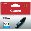 Canon inktcartridge CLI-551C, 332 paginas, OEM 6509B001, cyaan