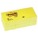 Post-it Notes, ft 38 x 51 mm, geel, blok van 100 vel