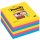 Post-it Super Sticky notes XL Carnival, 90 vel, ft 101 x 101 mm, gelijnd, assorti pak van 6 blokken