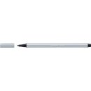 STABILO Pen 68 viltstift, lichtgrijs